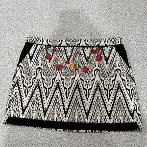 Desigual Embroidered Skirt